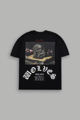 Ashes Of The Dark Lord "Premium" Oversized Tee in Black
