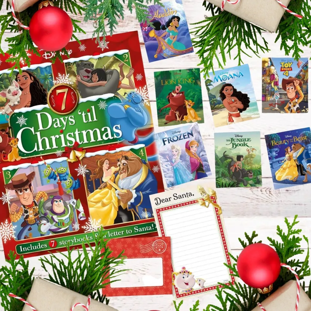 BEST SELLER - 7 Days of Christmas Character Book/Board