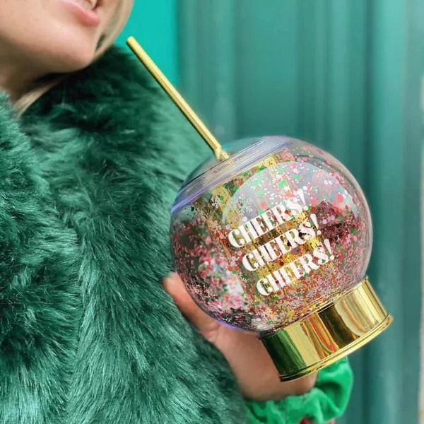 Cheers Snowglobe Tumbler