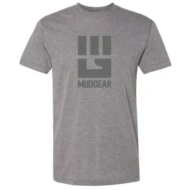 CLEARANCE ITEM - MG Logo - USA Made Tri-Blend Tee (Heather Grey)
