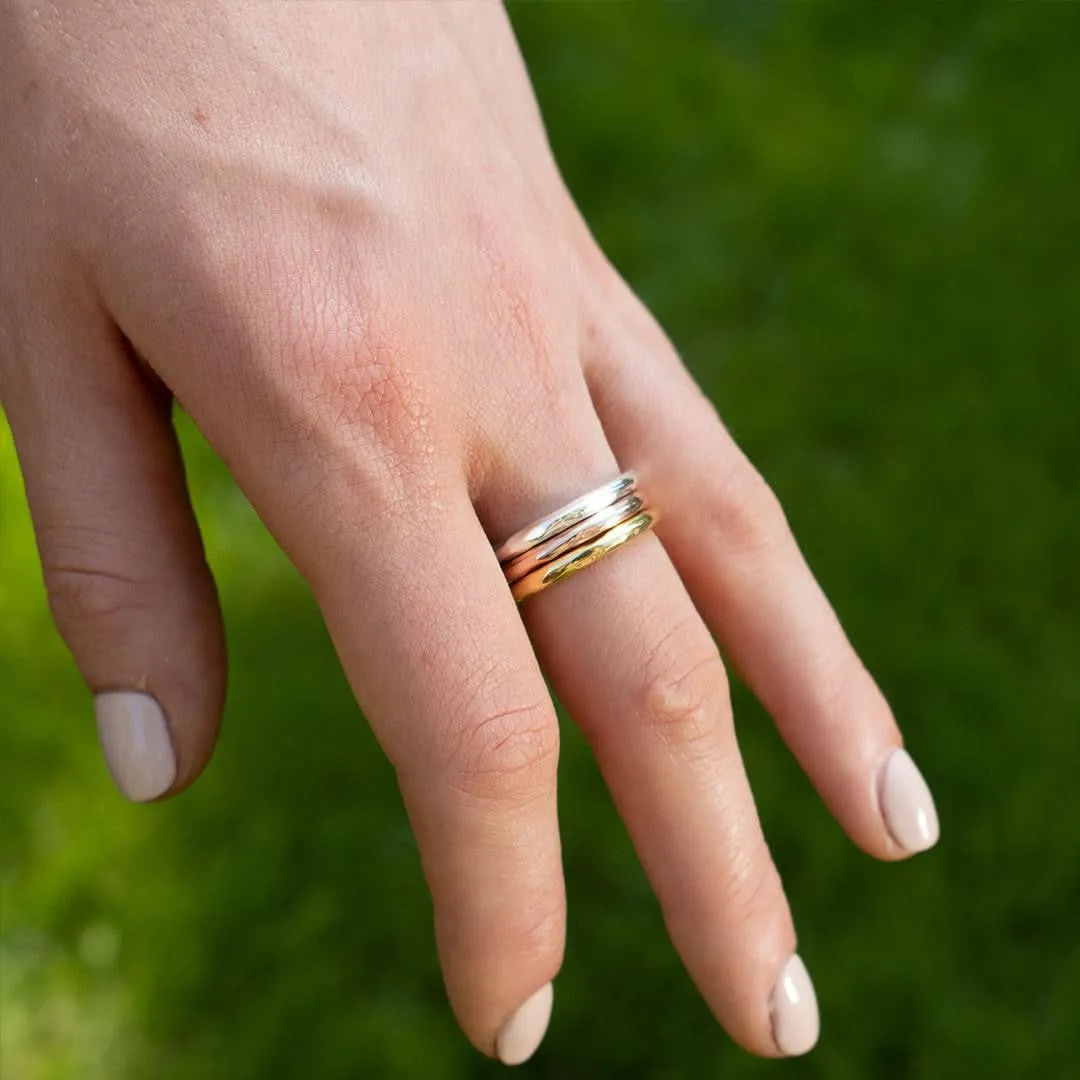 Friendship Band Ring | Gold