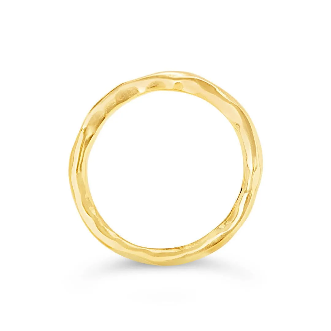 Friendship Band Ring | Gold