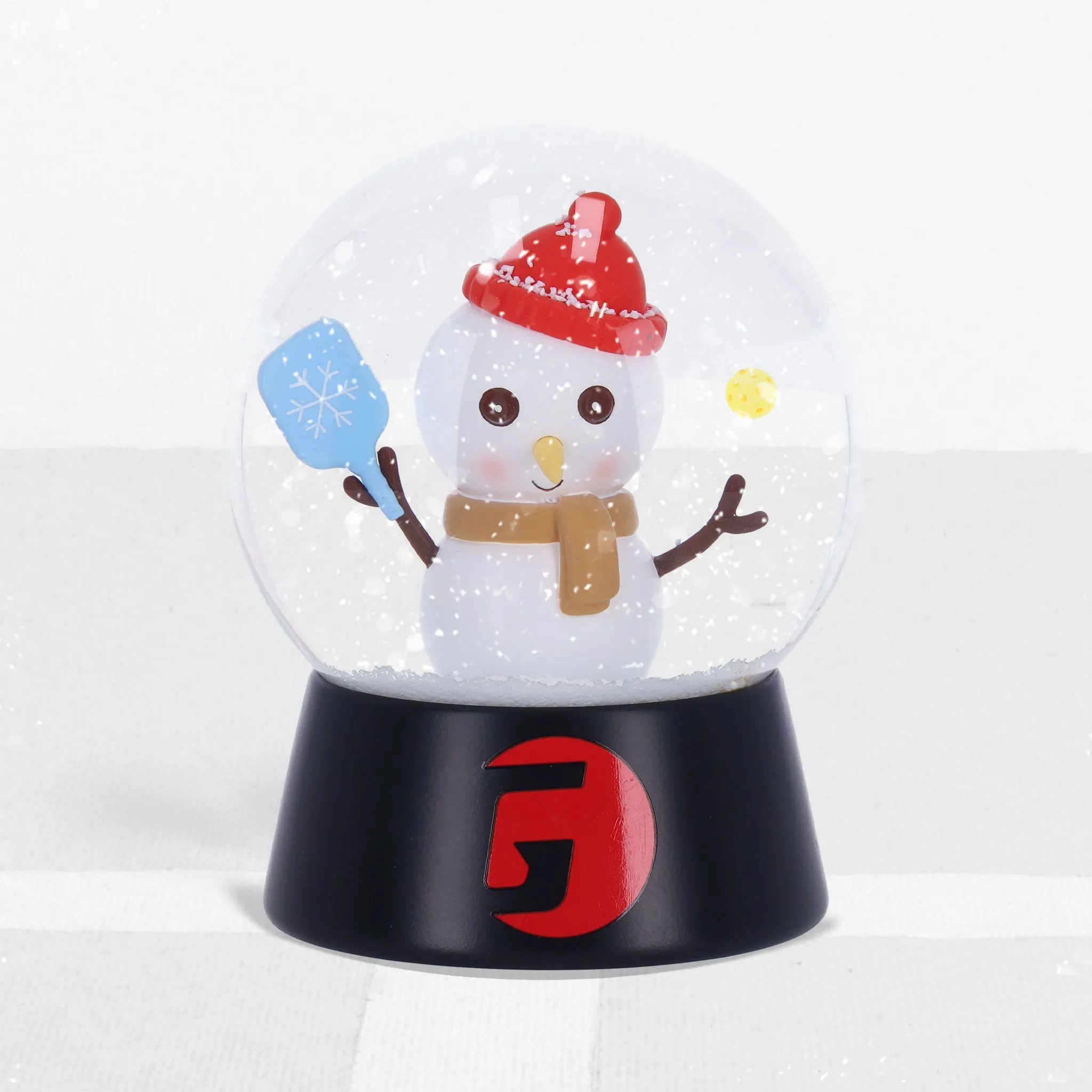 GAMMA Holiday Pickleball Snow Globe
