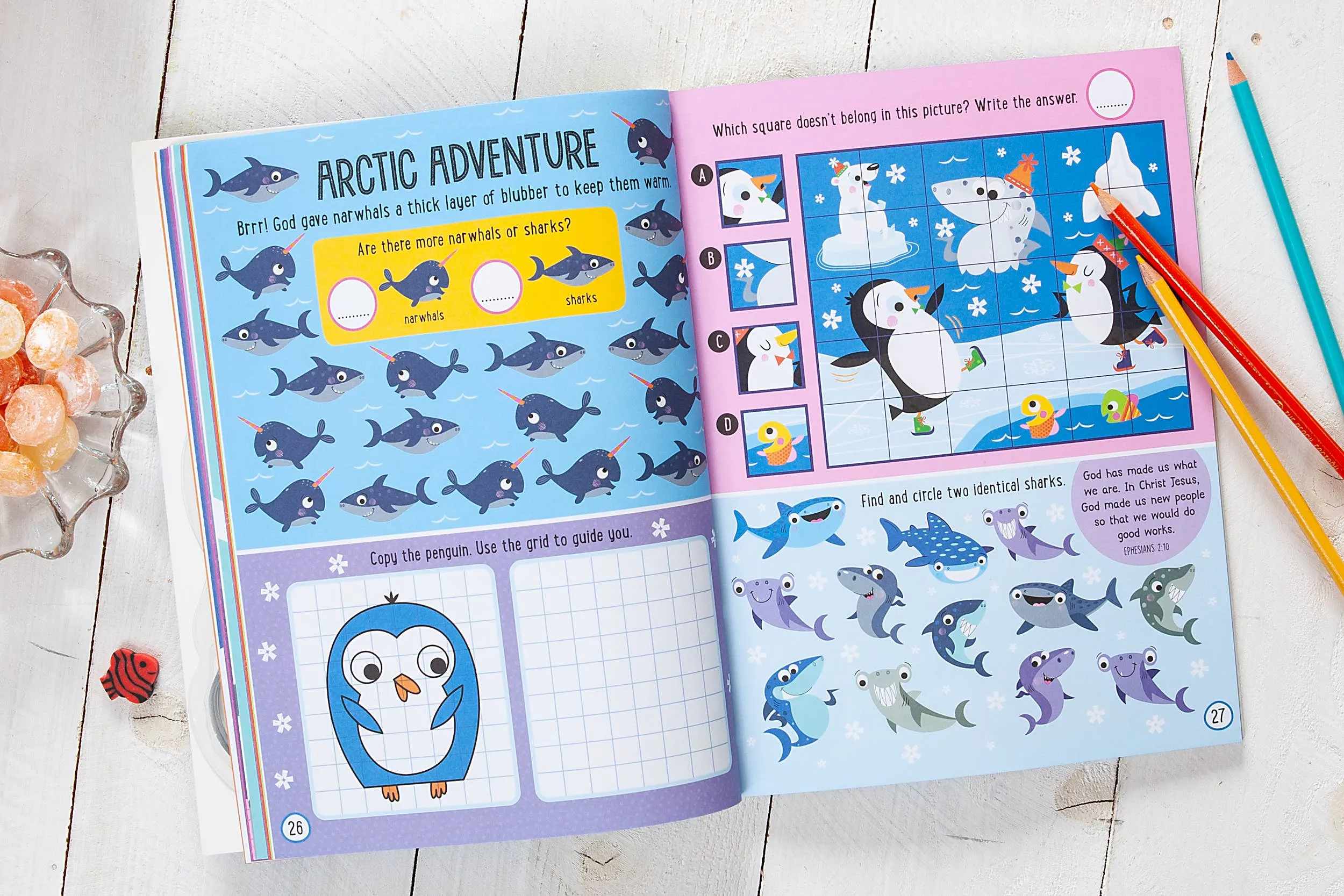 God’s Underwater World Activity Book (Gift Ideas)
