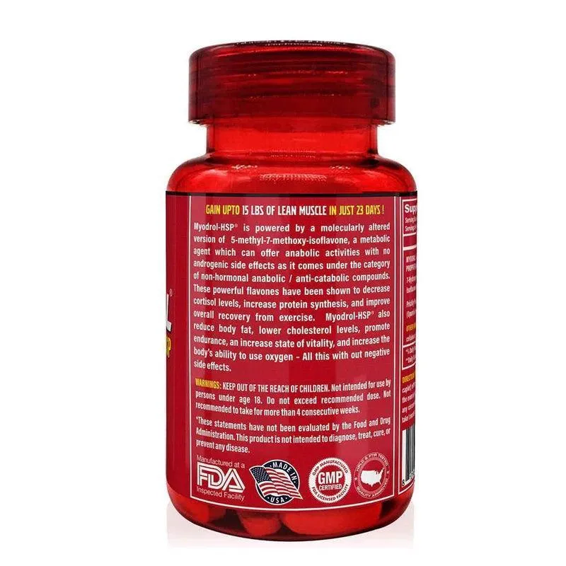 MYODROL-HSP 30 CAPLETS - 100%