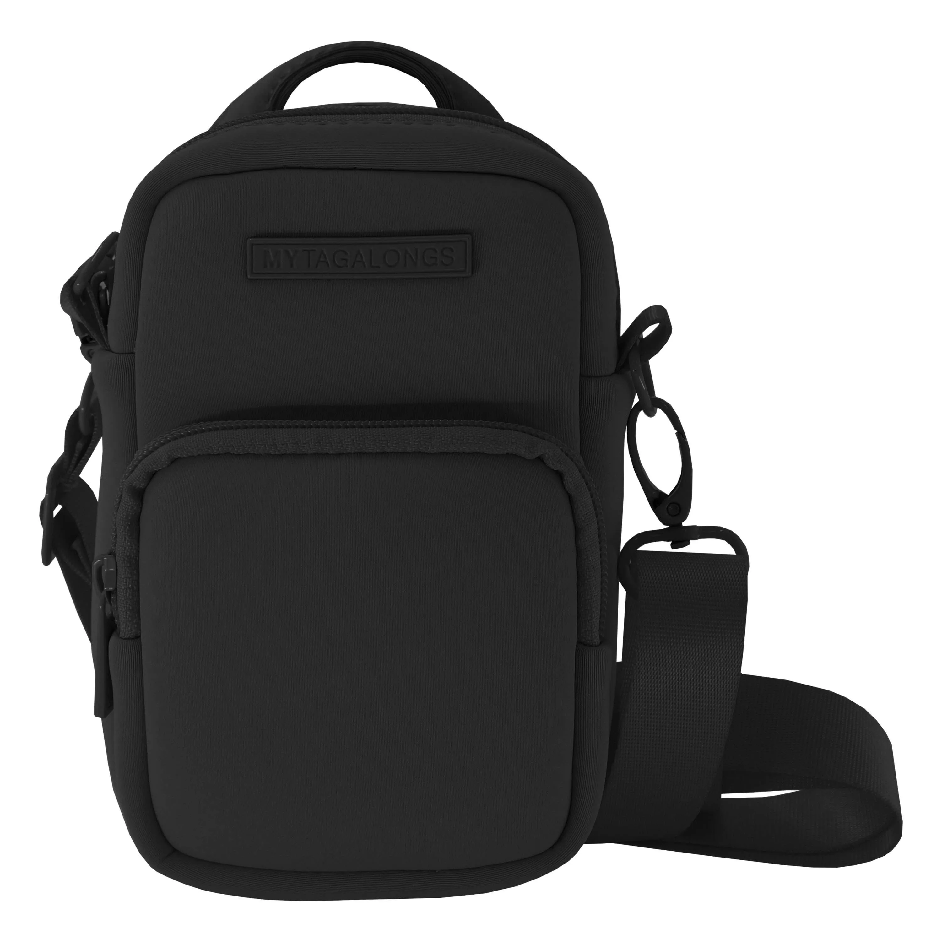 MYTAGALONGS- COMPACT CONVERTIBLE MINI CROSS BODY Belt Bag - EVERLEIGH ONYX