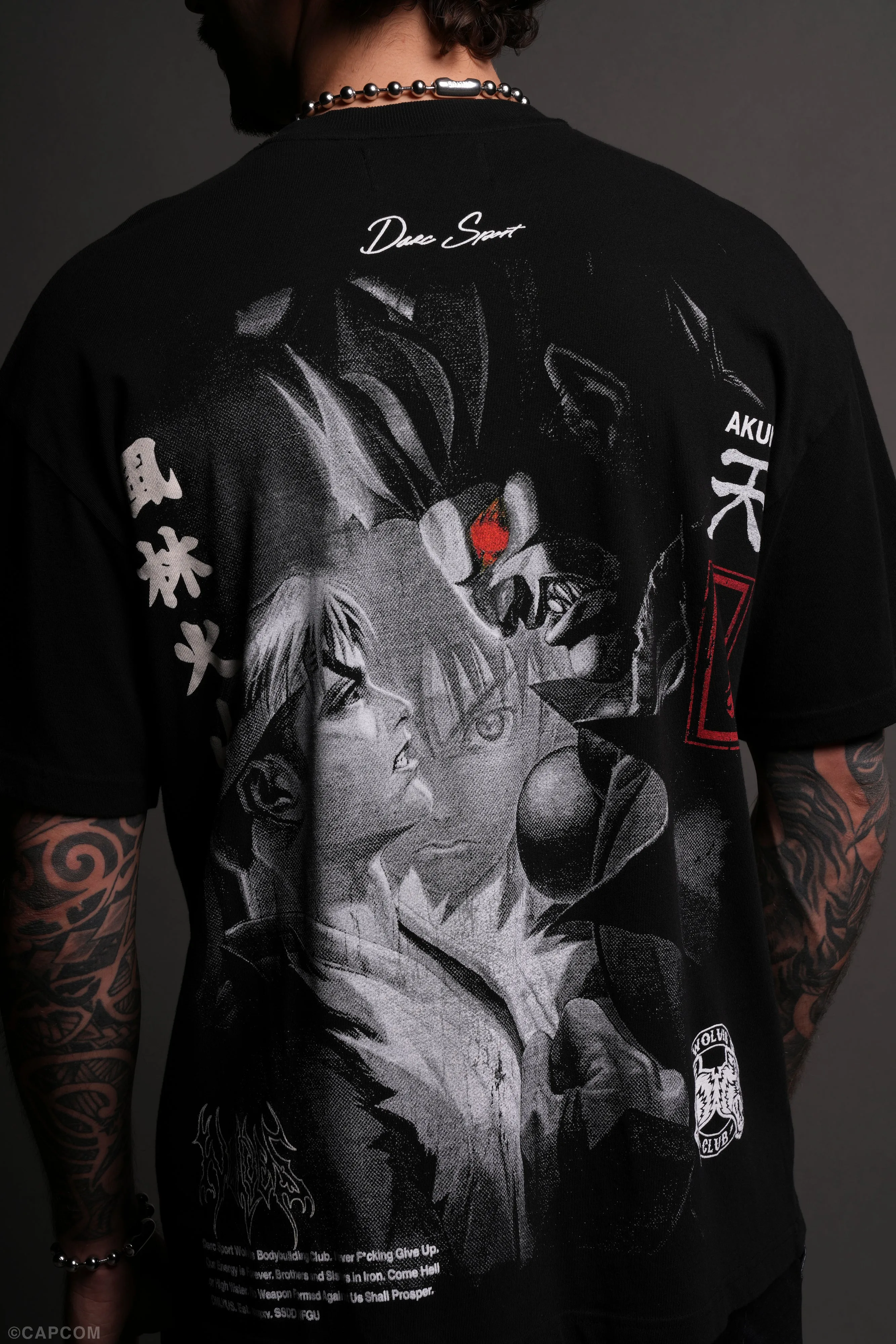 Our Energy "Premium" Oversized Tee in Black