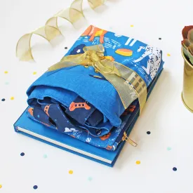 PAWsitive Vibes Dog Themed Curated Gift Hamper - Set of Matching Notebook, Tote Bag & Pouch