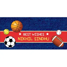 Personalised Envelopes - Sports, Set of 25