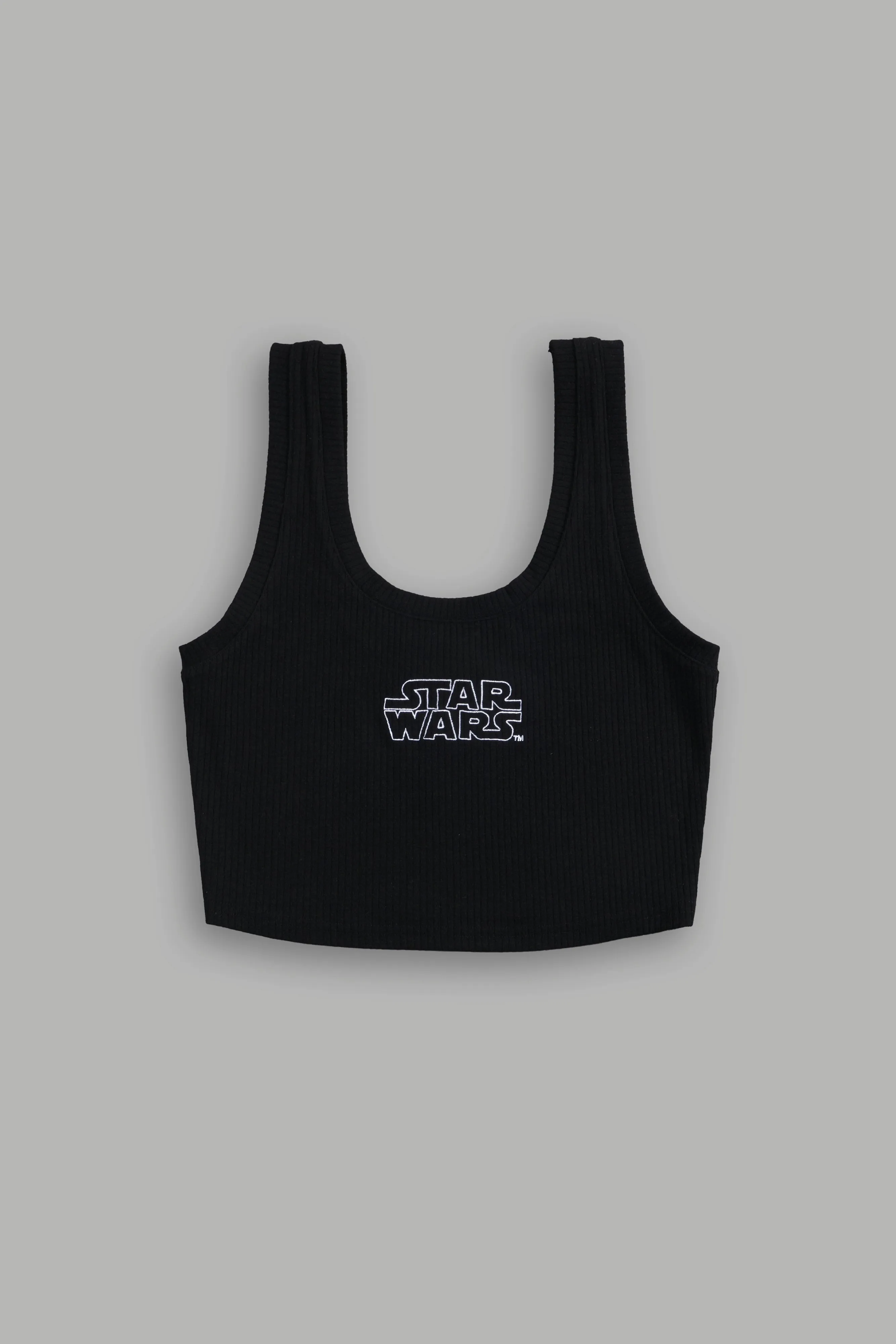 Star Wars She Classic Ribbed Tank in Black
