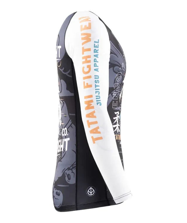 Tatami "Enjoy Your Flight" Eco Tech Recycled Women's Rash Guard
