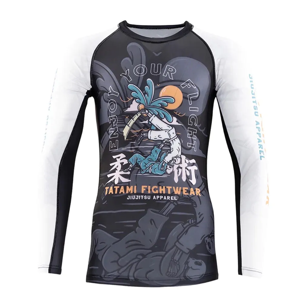 Tatami "Enjoy Your Flight" Eco Tech Recycled Women's Rash Guard