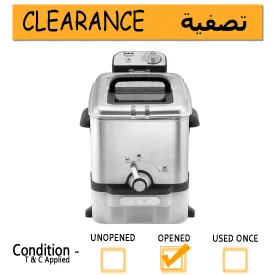 Tefal Oleoclean Pro Deep Fryer FR804140 - Clearance
