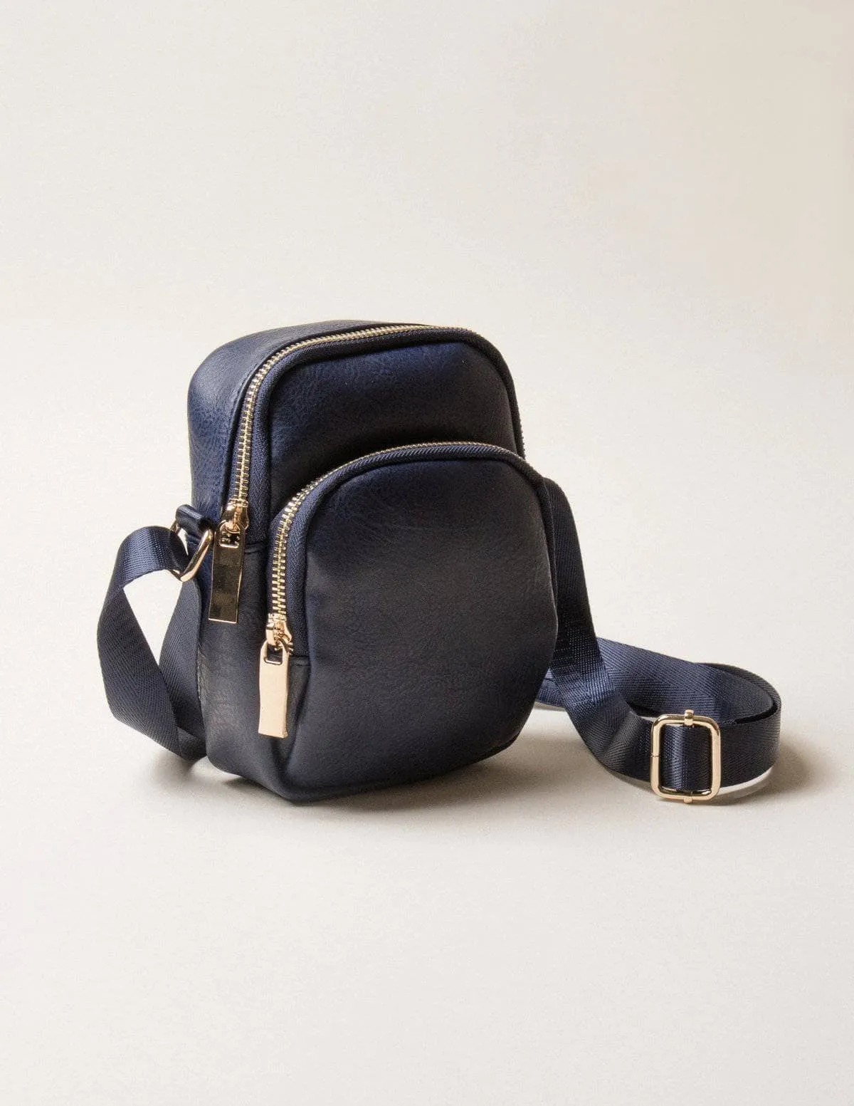 Vegan Leather Mini Crossbody Bag