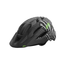 Youth Helmet Giro Fixture II - Matte Black/White Ripple
