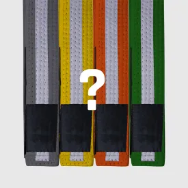 Youth Mystery Belt - White Stripe